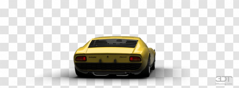 Supercar Compact Car Automotive Design Performance - Yellow - Lamborghini Miura Transparent PNG