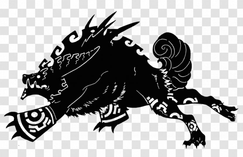 Dragon Taotie Chinese Mythology Legendary Creature - Bixi - Eating Vector Transparent PNG