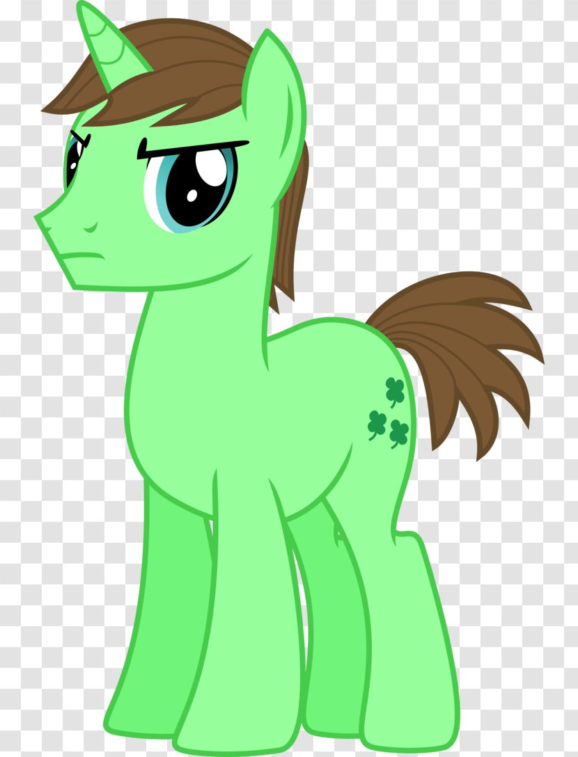 Pony Horse Green Clip Art - Fictional Character Transparent PNG