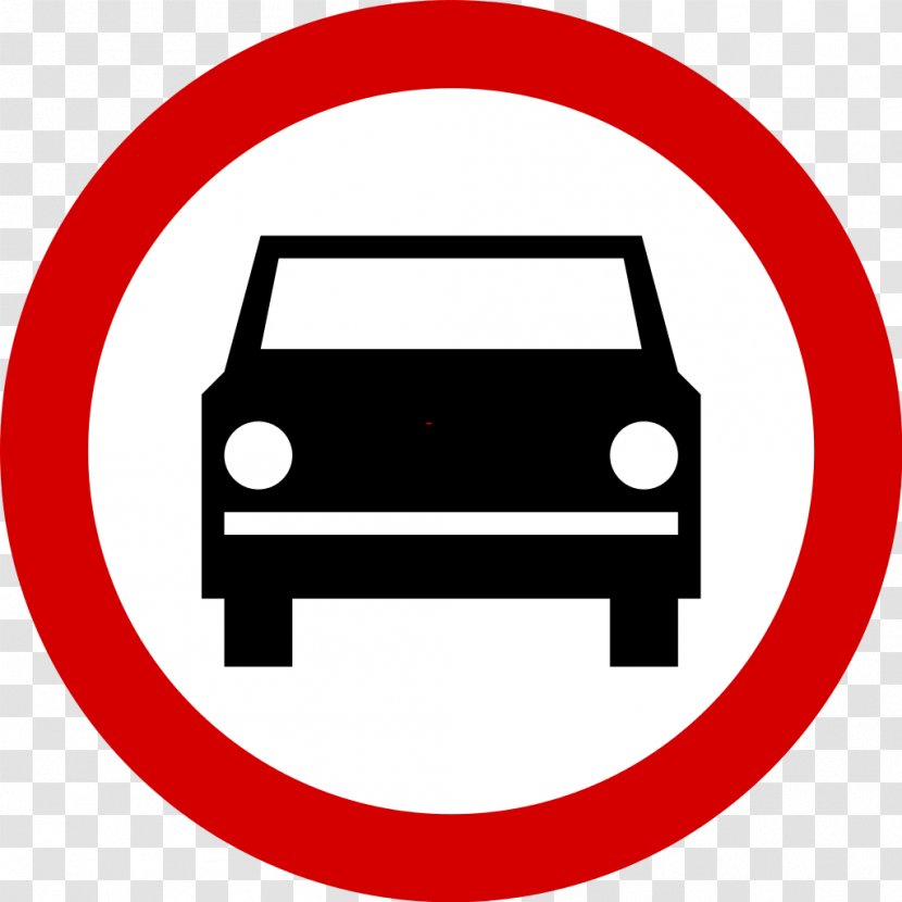 Car Prohibitory Traffic Sign Motor Vehicle Transparent PNG