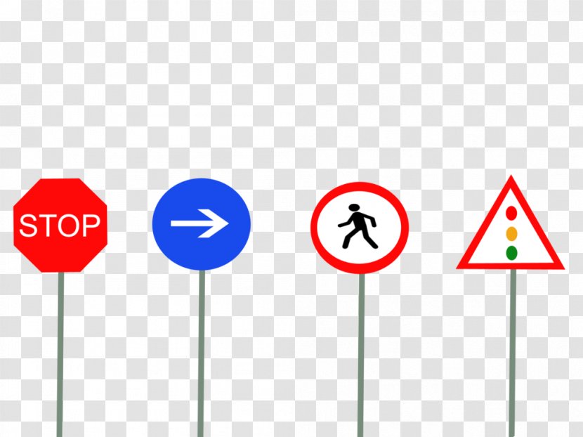 Traffic Sign Logo Line Brand Point - Text Transparent PNG
