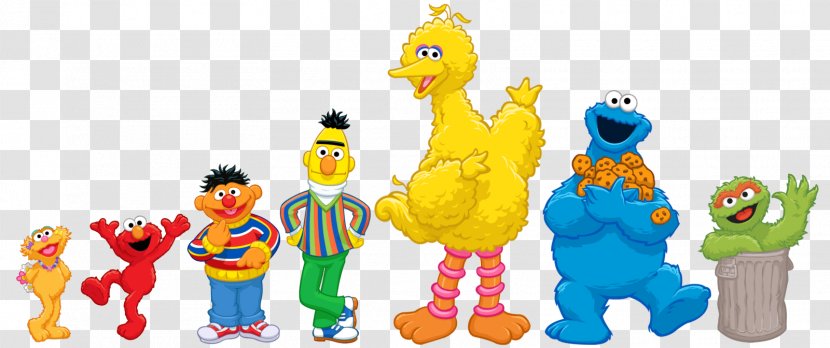 Big Bird Elmo Sesame Street Characters Clip Art - Toy - Unicorn Birthday Transparent PNG