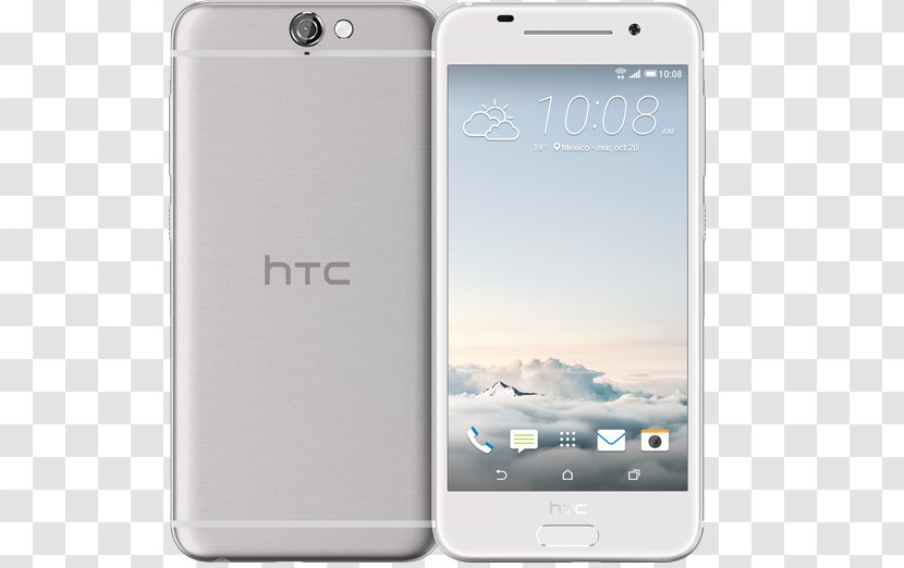 HTC One M9+ 10 Android - Portable Communications Device Transparent PNG