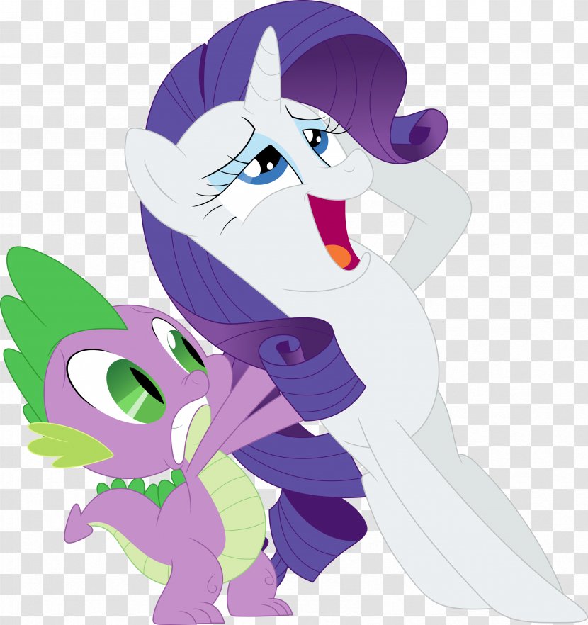 Spike Rarity Twilight Sparkle My Little Pony - Rainbow Dash Transparent PNG