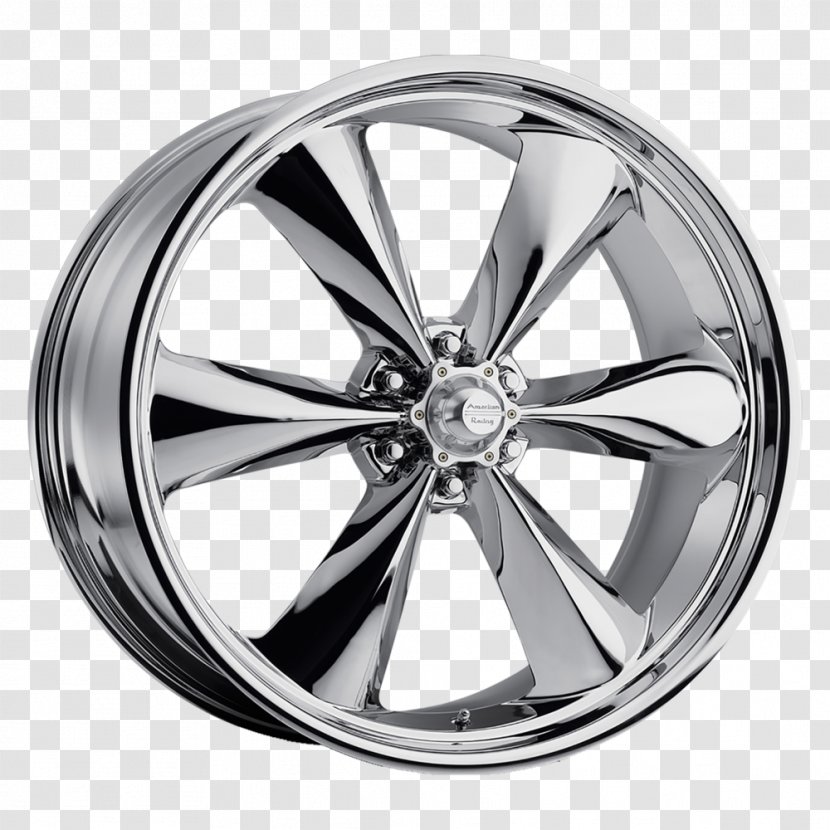 Alloy Wheel Car Spoke Rim Ford - Chrome Plating Transparent PNG