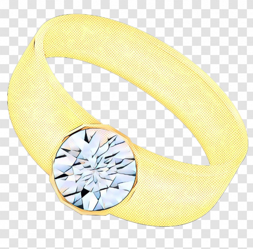 Silver Background - Yellow - Engagement Ring Transparent PNG