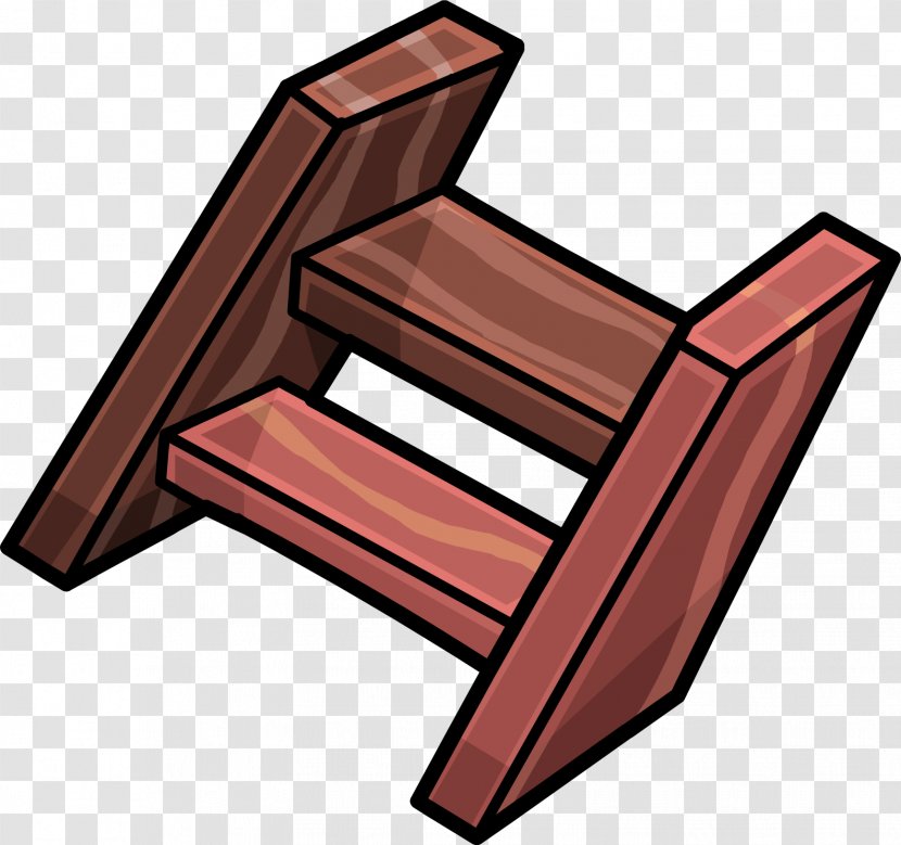 Staircases Club Penguin Drawing Image Ladder - Coloring Book - Minecraft House Wooden Transparent PNG