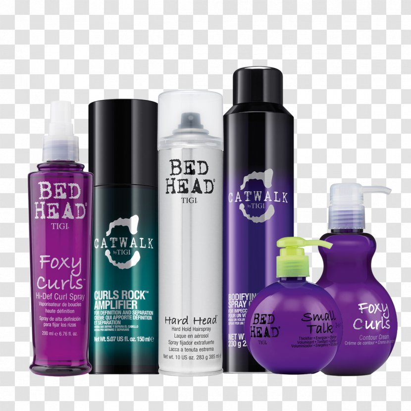 Bed Head Foxy Curls Contour Cream Lotion Liquid Cosmetics - Shiny Hair Transparent PNG