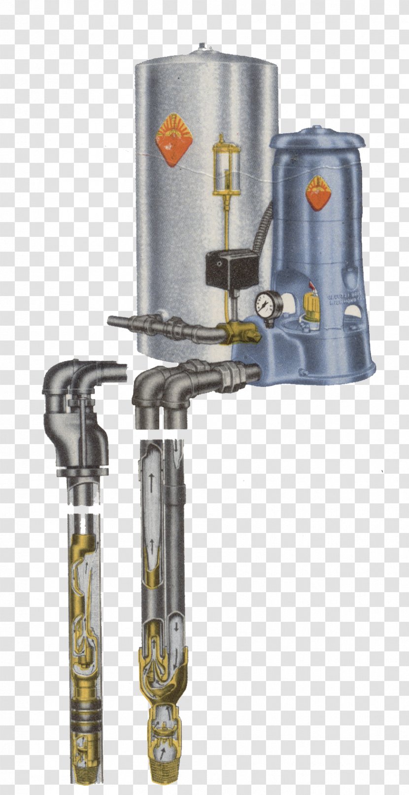 Machine Cylinder - Water Pump Transparent PNG