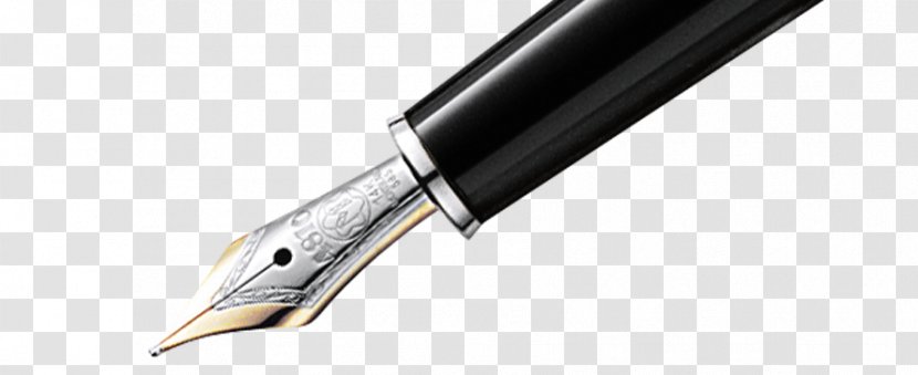 Fountain Pen Bic Cristal Meisterstück Montblanc - Stainless Steel Transparent PNG