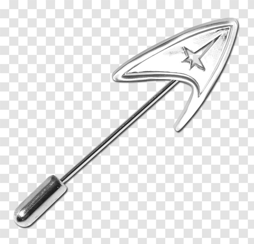 Star Trek Trekkie Starfleet Lapel Pin Starship Enterprise - Doctor Who Crossover Transparent PNG