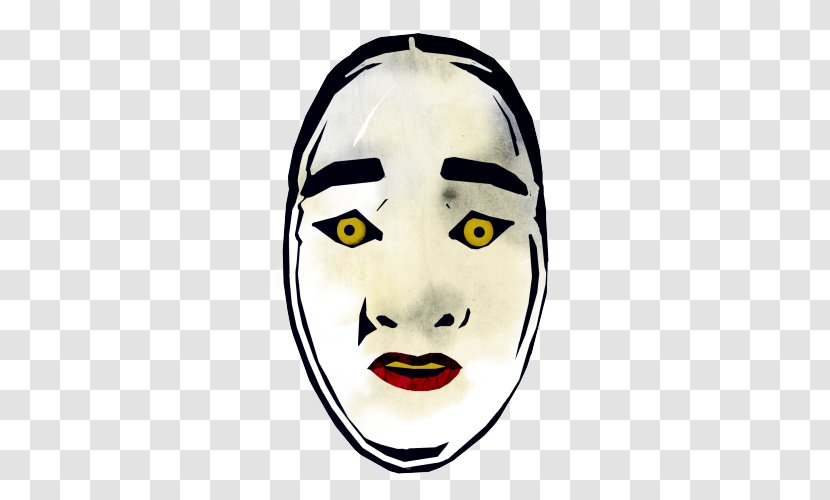Facial Expression Smile Mask Headgear Nose - Facebook - Lion Dance Transparent PNG