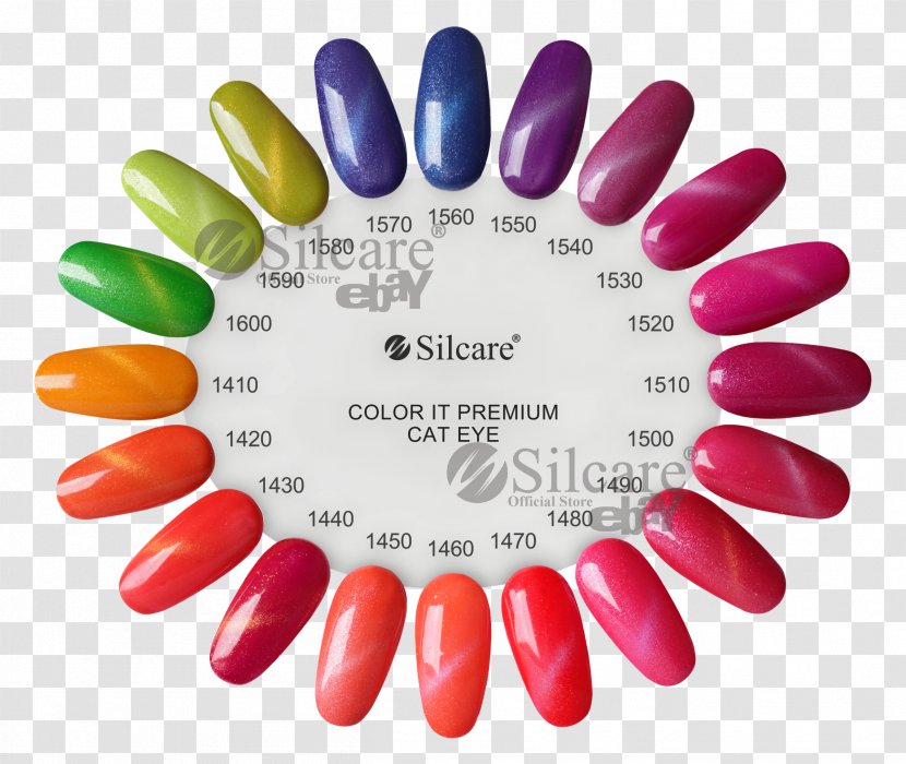 Color Chart Lakier Hybrydowy Nail Art - Lipstick - Nails Gel Transparent PNG