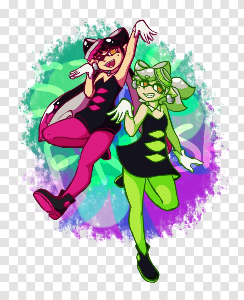 Splatoon DeviantArt Illustration World - Cartoon - Fresh Transparent PNG