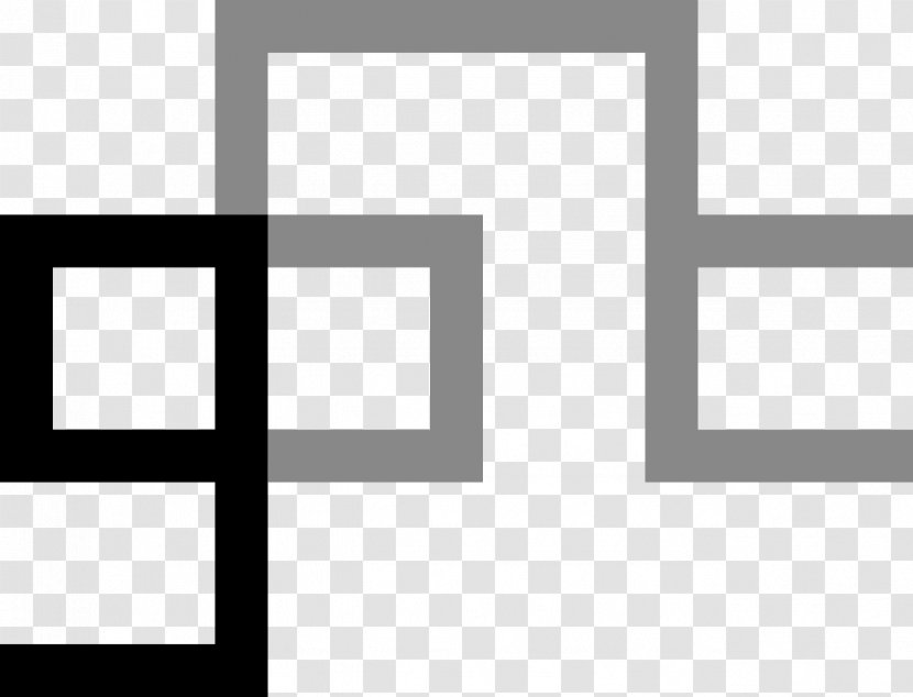 Brand Logo White Picture Frames - Black And - Design Transparent PNG