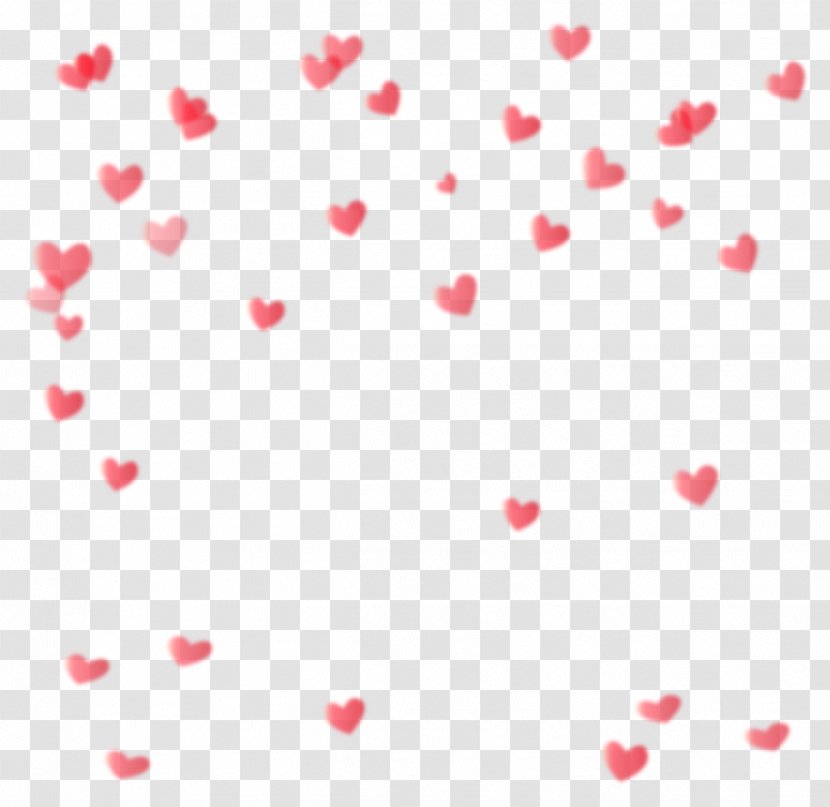 Vector Hand-painted Floating Heart - Point - Love Transparent PNG