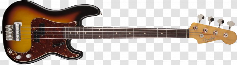 Fender Precision Bass Guitar Musical Instruments Corporation Squier - Cartoon Transparent PNG