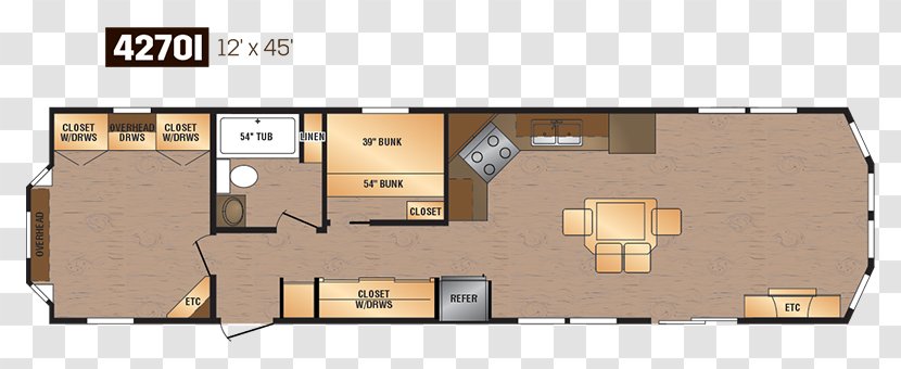 3D Floor Plan Window - Park Transparent PNG