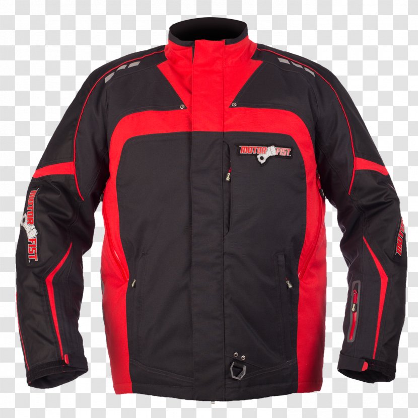 Jacket Polar Fleece Carbide Sleeve Polyester - Red Transparent PNG