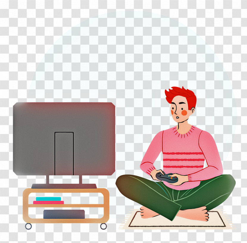 Playing Video Games Game Time Transparent PNG