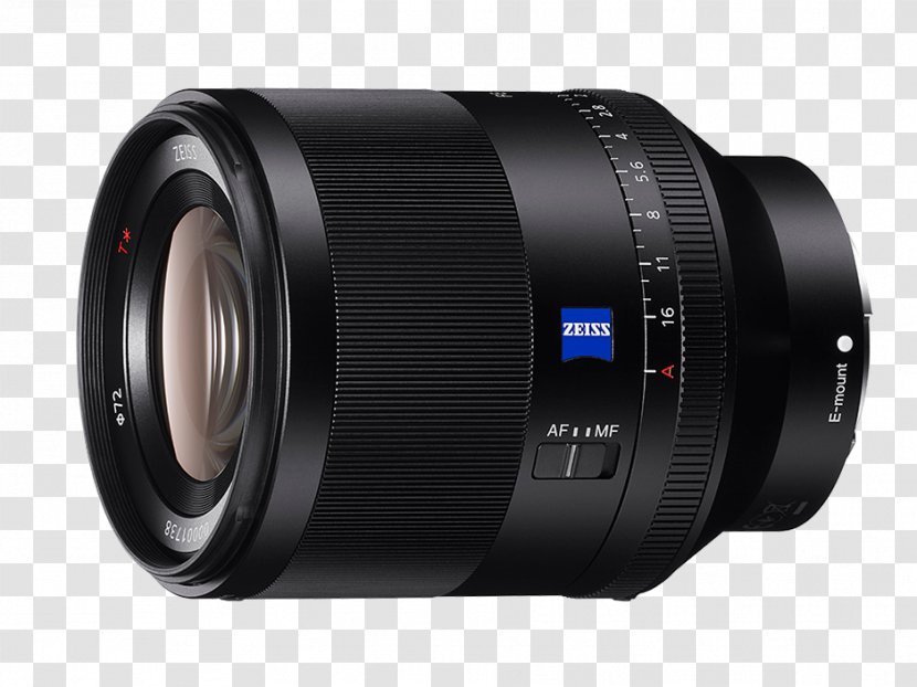 Sony Zeiss Planar T* FE 50mm F1.4 ZA Canon EF Lens Prime - Fullframe Digital Slr Transparent PNG
