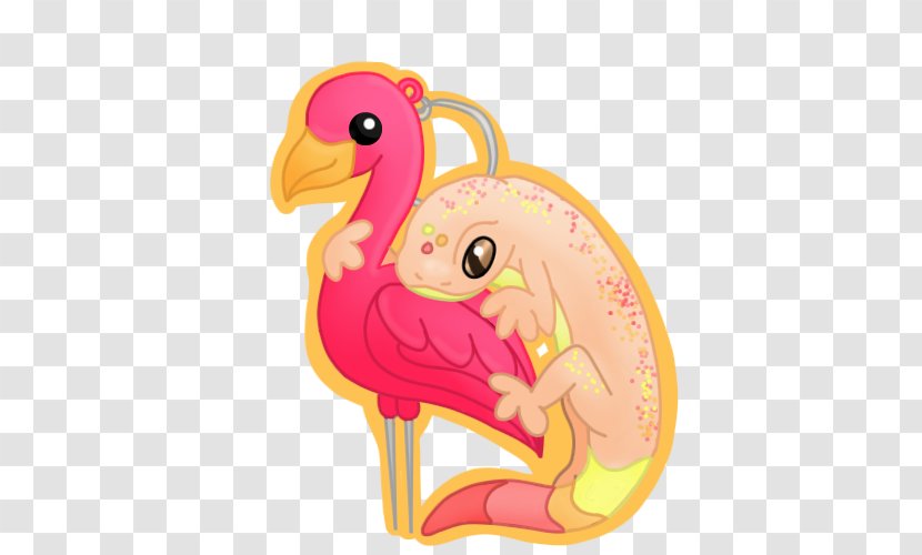 Water Bird Pink M Clip Art - Organism Transparent PNG