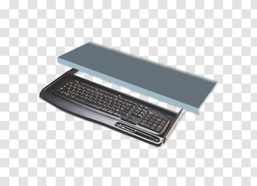 Computer Keyboard Tray Table Numeric Keypads - Arched Transparent PNG