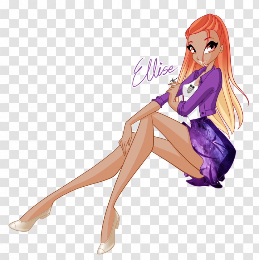 Drawing Winx Club: Believix In You Cartoon Mythix - Flower Transparent PNG