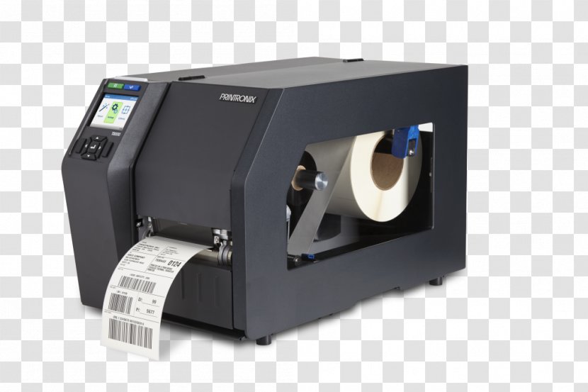 Thermal Printing Printronix Barcode Printer Label Transparent PNG