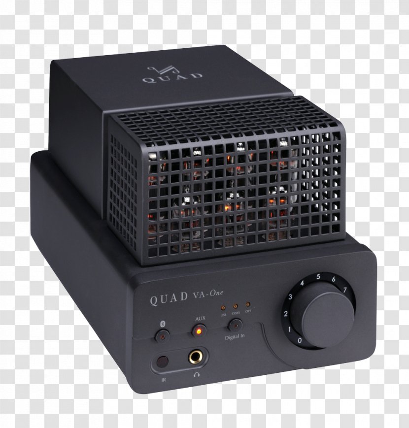 Quad Electroacoustics High Fidelity Valve Amplifier Audio - Integrated - Gramophone Transparent PNG