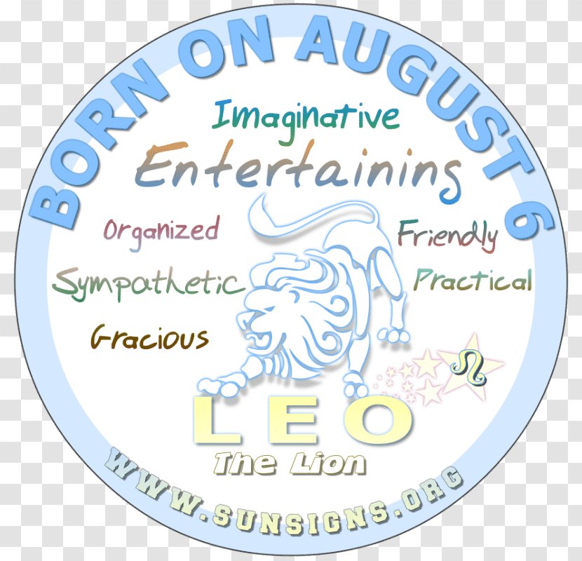 Astrological Sign Horoscope Zodiac Sun Astrology Leo - Area - 6th Birthday Transparent PNG