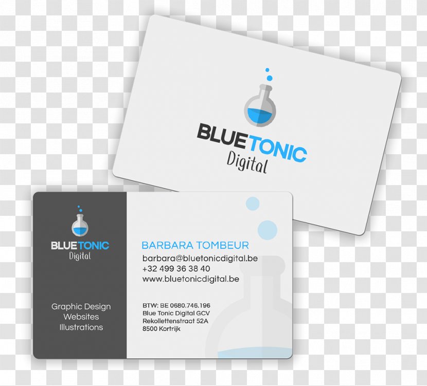 Logo Brand Font - Business Cards - Design Transparent PNG