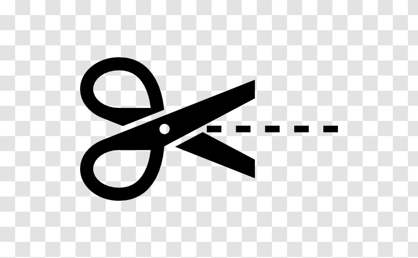 Cropping Scissors - Cut The Dotted Line Transparent PNG
