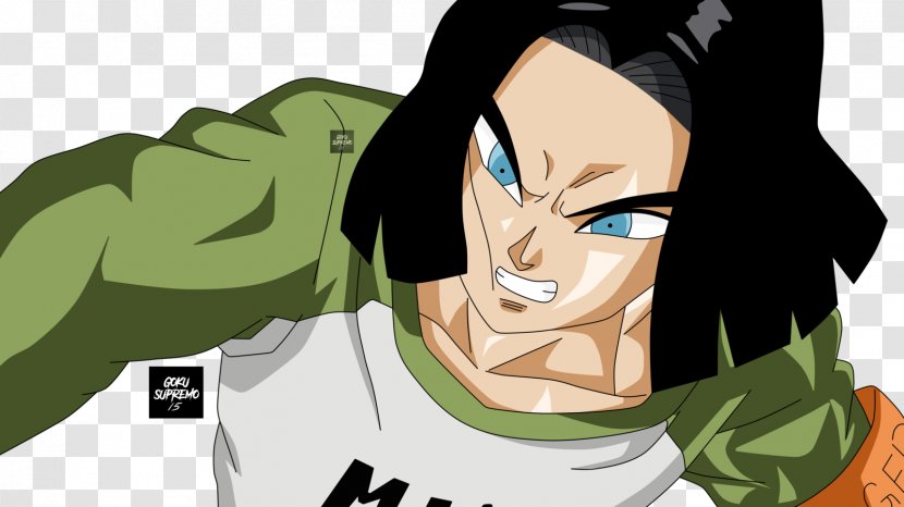 Dragon Ball Super Android 17 Goku Vegeta 自在极意功 - Silhouette Transparent PNG