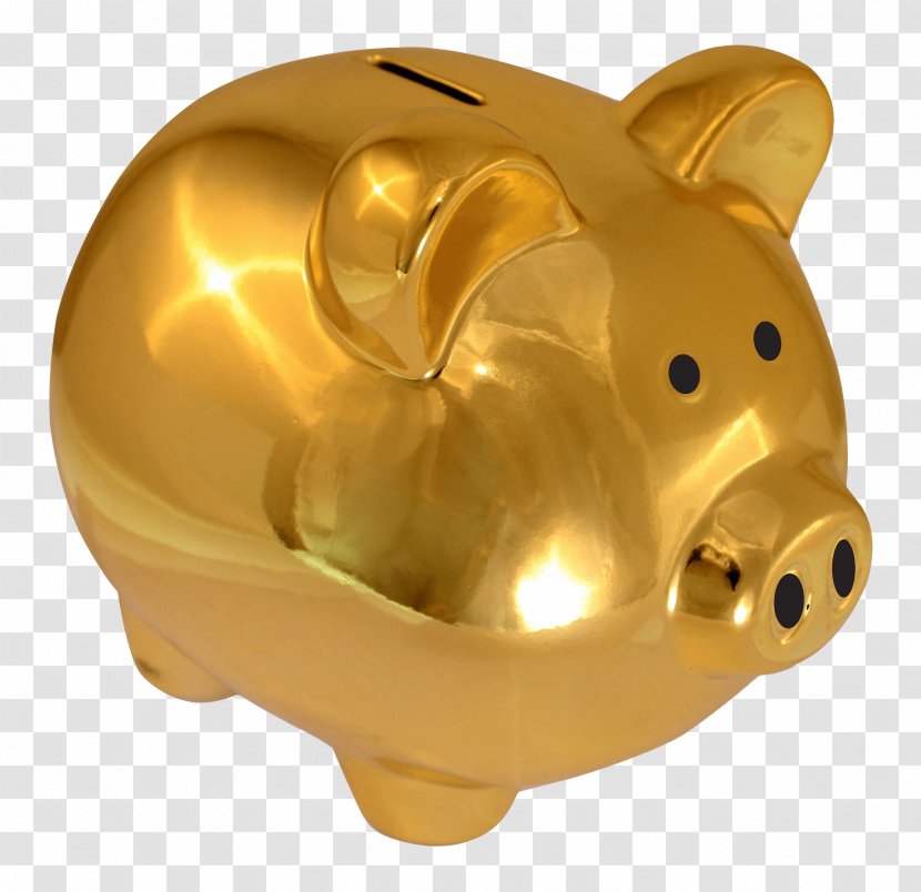 Piggy Bank Money Saving - Pict - Spoon Transparent PNG
