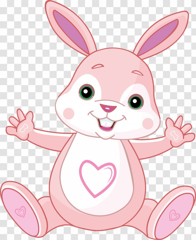 Easter Bunny Game Gift Leporids - Pink - Jade Hare Transparent PNG