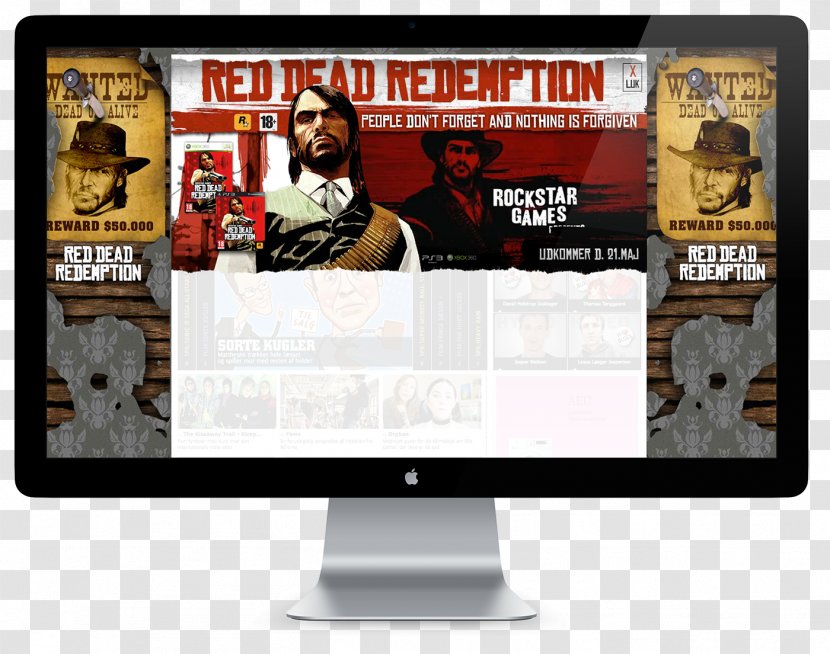 Red Dead Redemption Display Advertising Brand Multimedia Transparent PNG