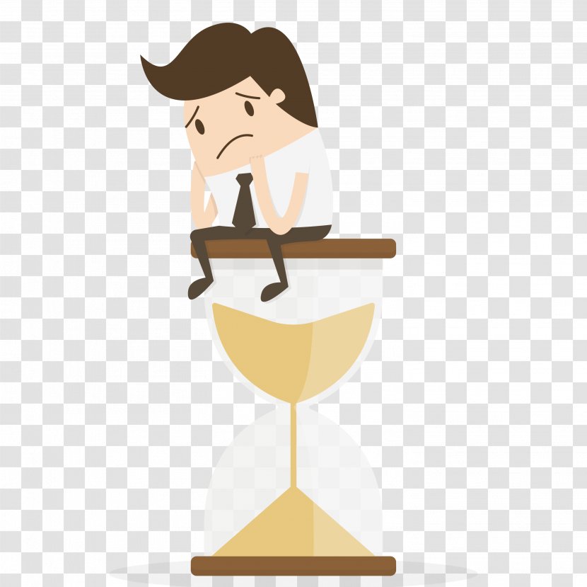 Cartoon Drawing Illustration - Wine Glass - Time Competition Transparent PNG