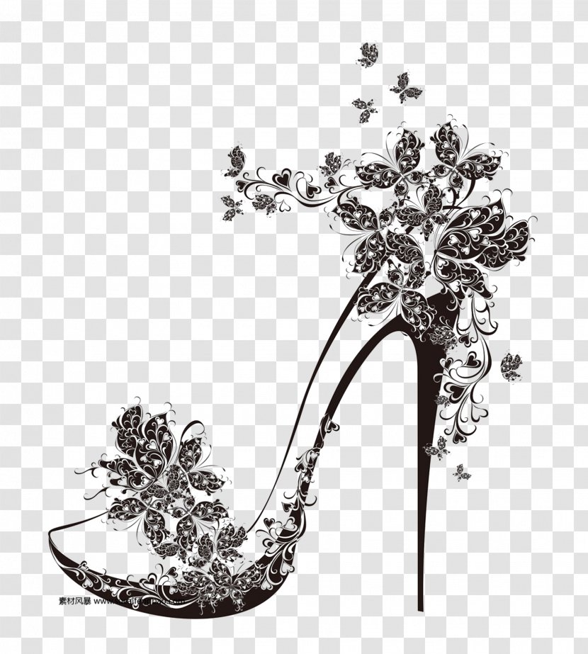 Shoe High-heeled Footwear Clothing Stock Photography - Stiletto Heel - Shoes Pattern Transparent PNG