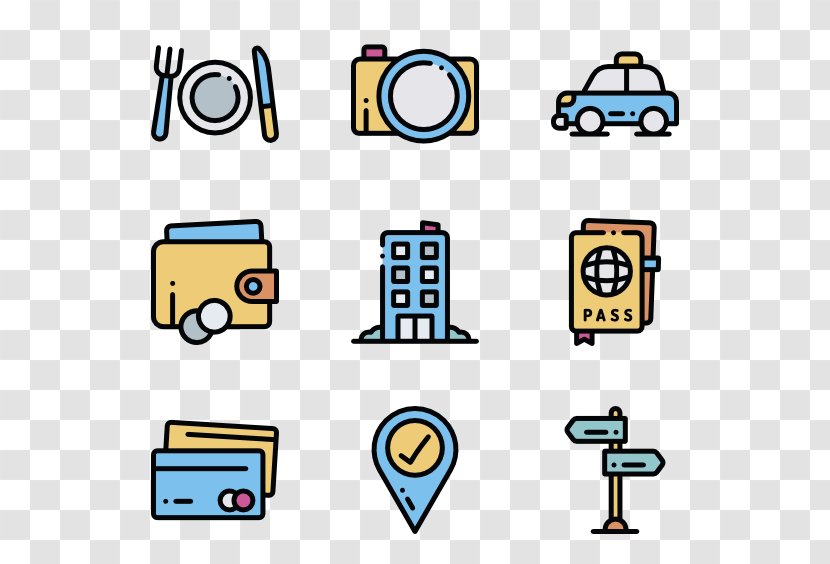 Travel Clip Art - Transport - Pack Transparent PNG