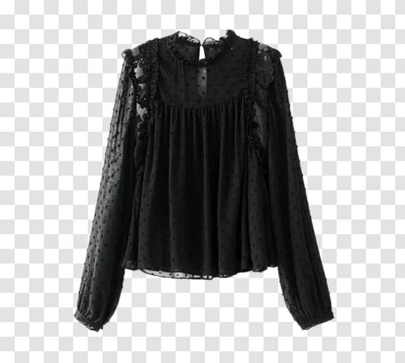 Sleeve T-shirt Blouse Sweater Online Shopping - Top - Fashion Lace Transparent PNG