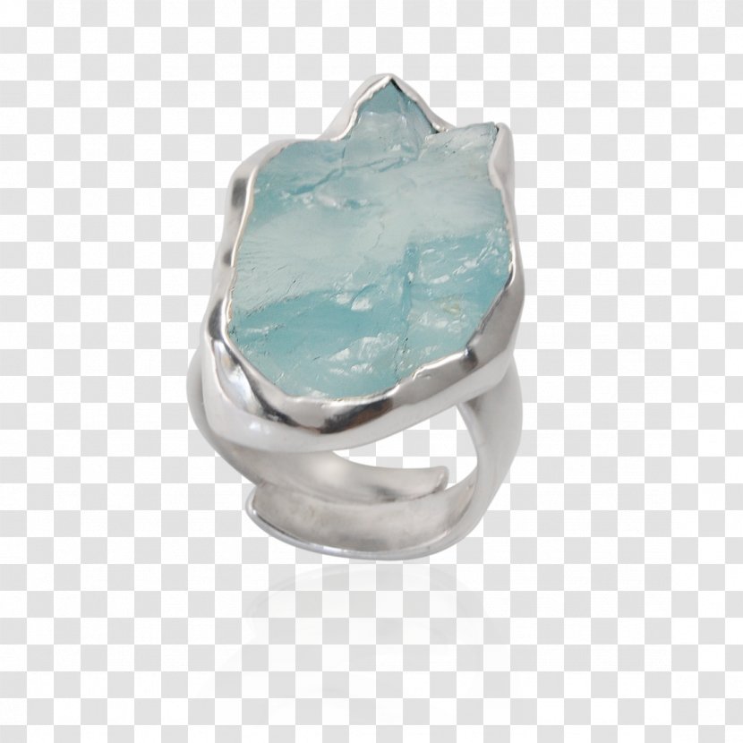 Turquoise Ring Jewellery Gemstone Silver - Body Transparent PNG