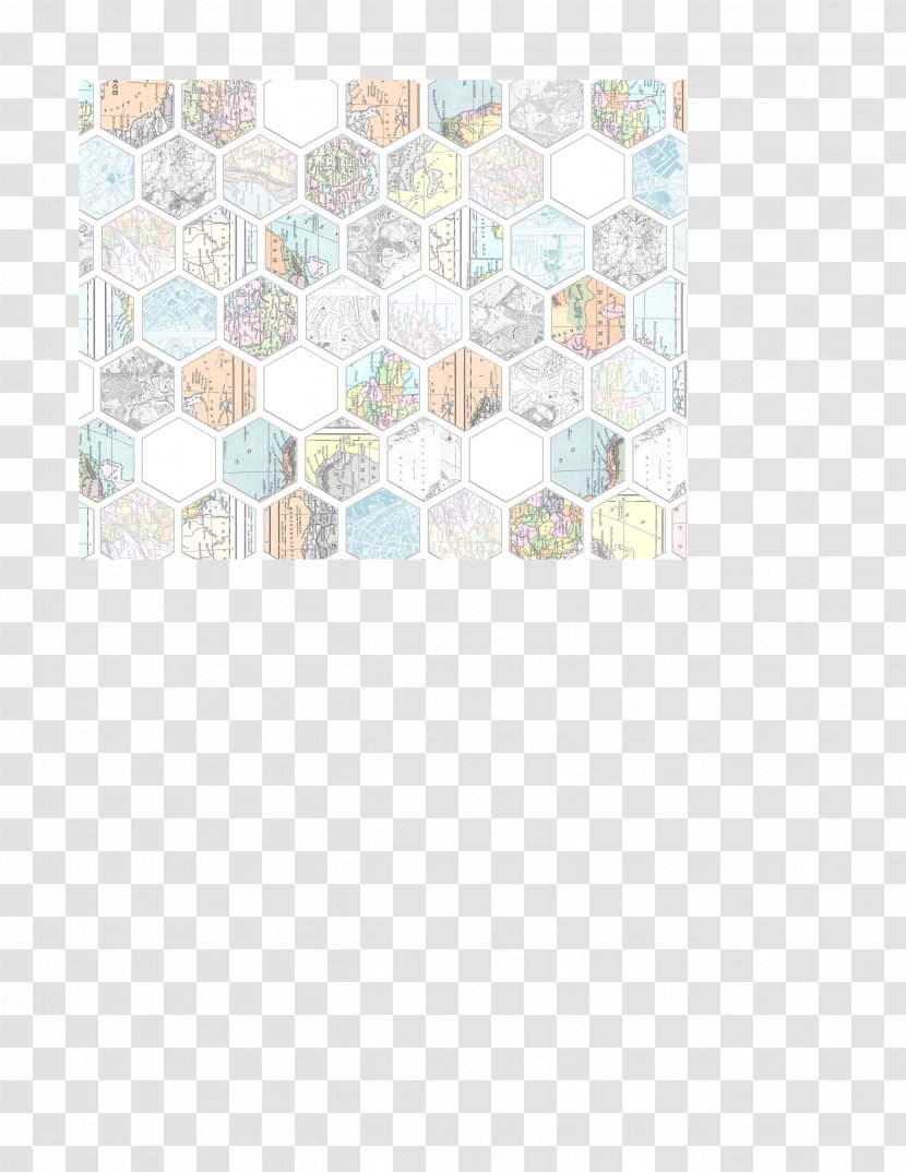 Paper Map Tile Transparent PNG