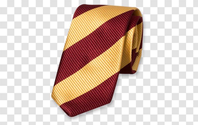 Necktie Red Yellow Maroon Silk - Cravate Transparent PNG