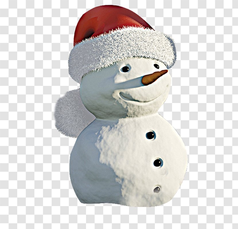 Snowman Santa Claus Christmas - Ornament Transparent PNG