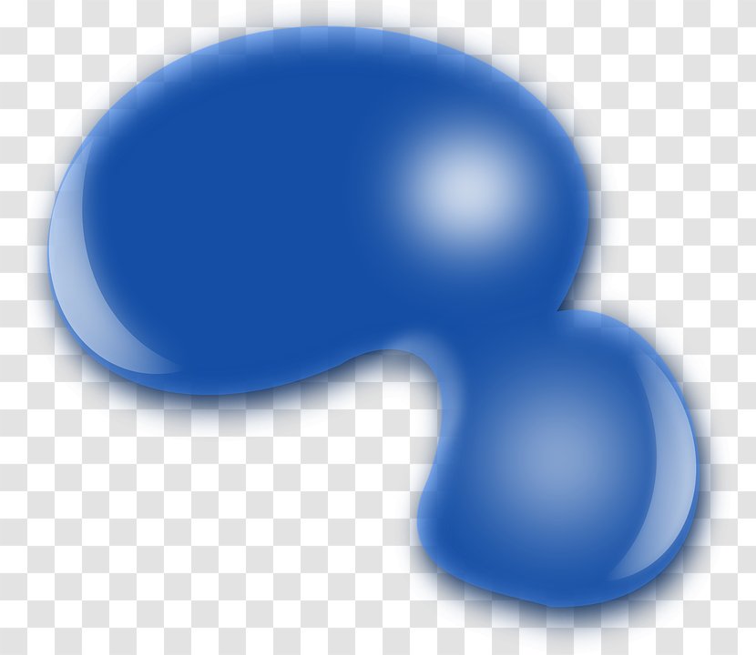 Binary Large Object Clip Art - Blob - Blue Transparent PNG