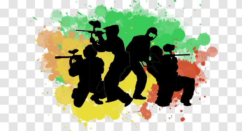 Paintball Games Shooting Sports Illustration - Game Transparent PNG