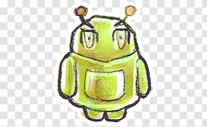 #ICON100 Android Drawing Icon - Pollinator - Droid Cliparts Transparent PNG