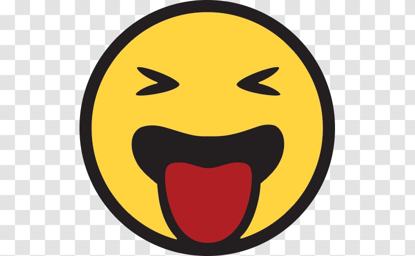 Smiley Emoticon Face Emoji - Facial Expression - Tongue Transparent PNG