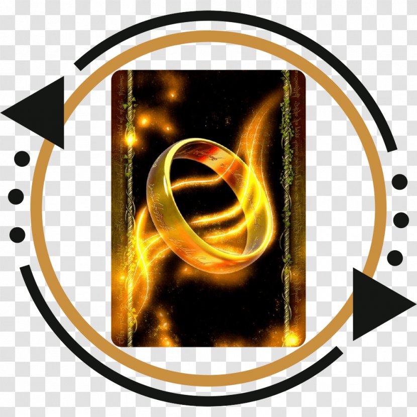 The Lord Of Rings: Card Game Playing - Rings Transparent PNG